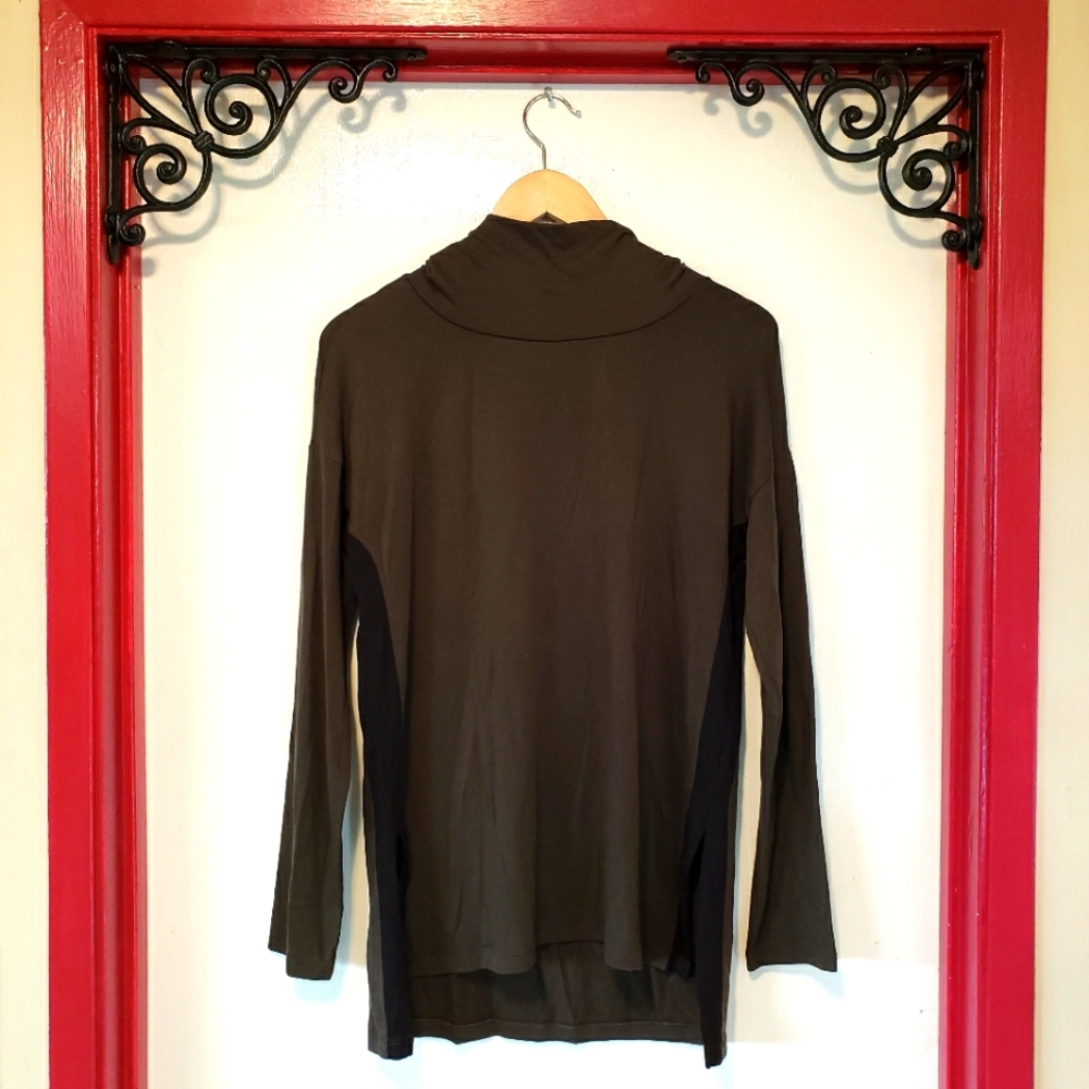 Eileen Fisher Mock Turtleneck Top